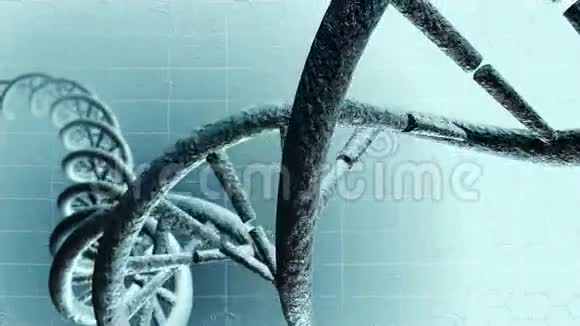基因DNA动画可循环4K视频的预览图