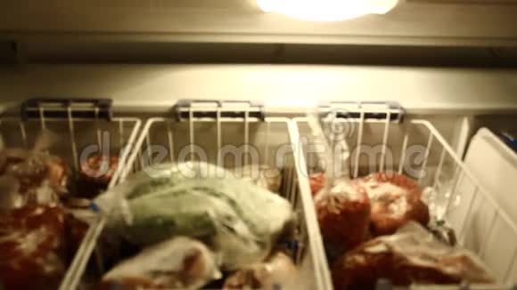 冬季冷冻蔬菜视频的预览图