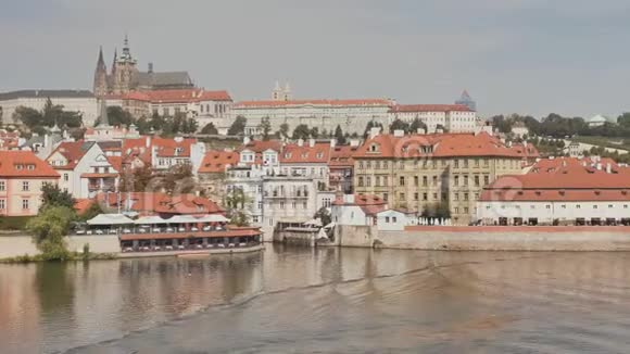 布拉格全景捷克首都视频的预览图