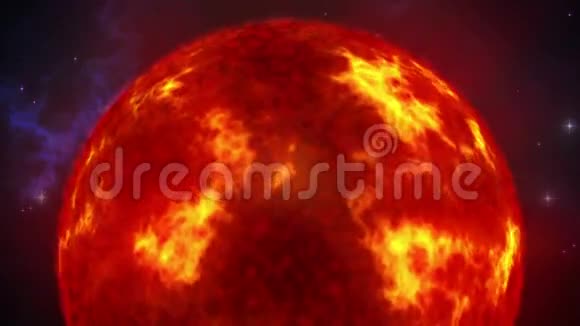 太阳在太空循环中视频的预览图