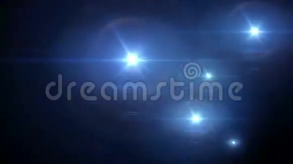 电蓝狗仔相机闪光灯背景循环视频的预览图