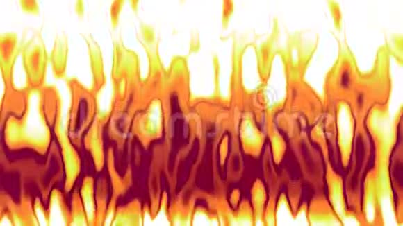 红绿松石火焰的细节动画视频的预览图