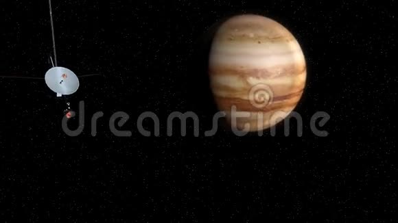 太空飞行器和木星视频的预览图