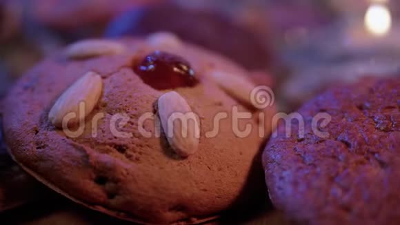 圣诞节姜饼传统德国利布库申视频的预览图