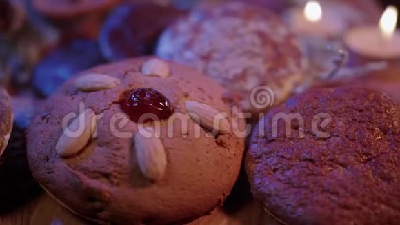 圣诞节姜饼传统德国利布库申视频的预览图