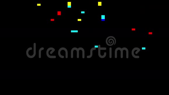 多色像素运动视频的预览图