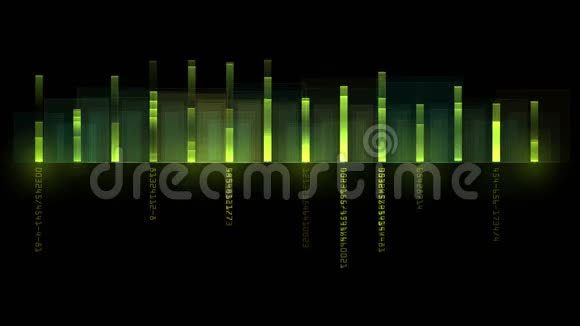 音频均衡器音乐节奏音量扬声器波谱心率VJ视频的预览图