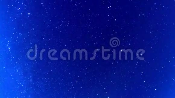 夜空中的银河菲什耶时间流逝视频的预览图
