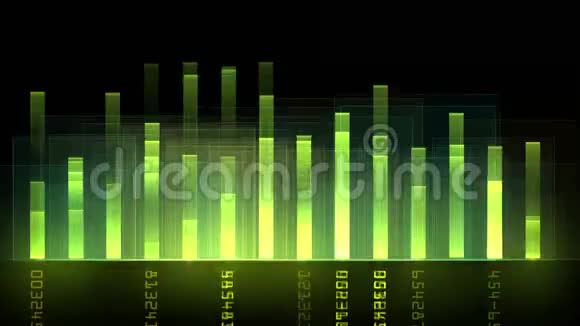 音频均衡器音乐节奏音量扬声器波谱心率VJ视频的预览图