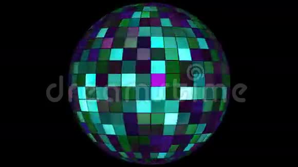 闪烁高科技壁球旋转环球04视频的预览图