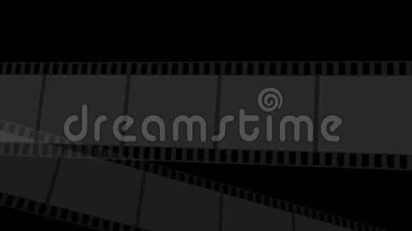 黑色移动电影条视频动画视频的预览图