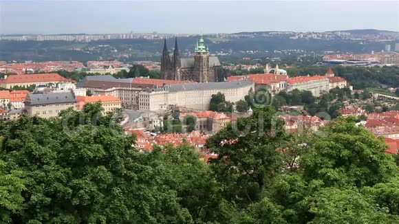 布拉格城堡圣维特斯大教堂视频的预览图