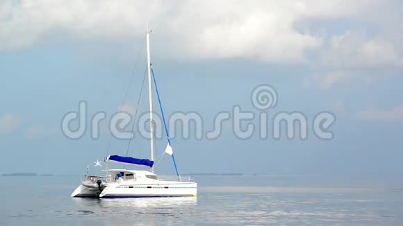 马尔代夫的旅游运输游艇视频的预览图