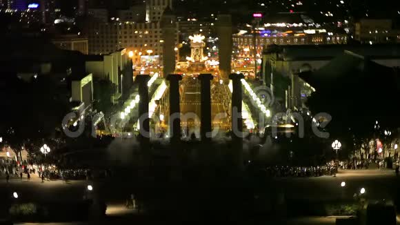 唱歌喷泉巴塞罗那视频的预览图