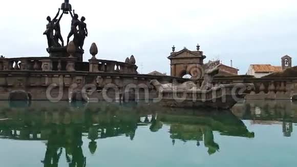 广场别墅兰特巴尼亚维泰博意大利视频的预览图