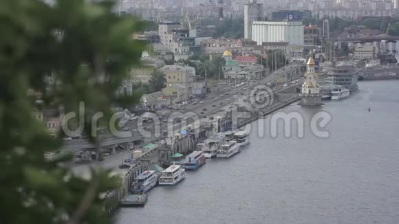 尼普罗河基辅乌克兰视频的预览图