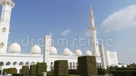 阿拉伯联合酋长国阿布扎比谢赫扎耶德本苏丹阿勒纳哈扬清真寺视频的预览图