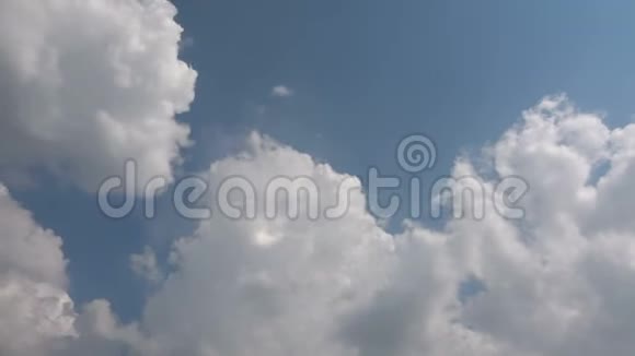 天晴天空云时间流逝视频的预览图