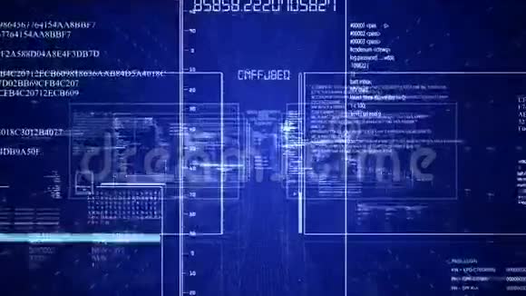 相机移动槽数字计算机显示与运行代码文本视频的预览图