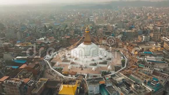 斯图帕博德纳特加德满都尼泊尔4K视频视频的预览图