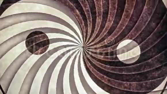 阴阳螺旋涡动画背景视频的预览图