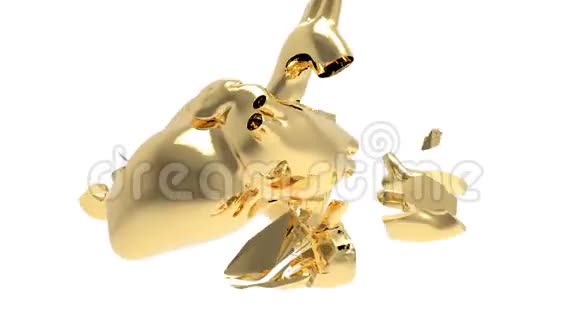 爆心的黄金3D动画视频的预览图