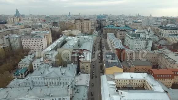 旧莫斯科的建筑视频的预览图
