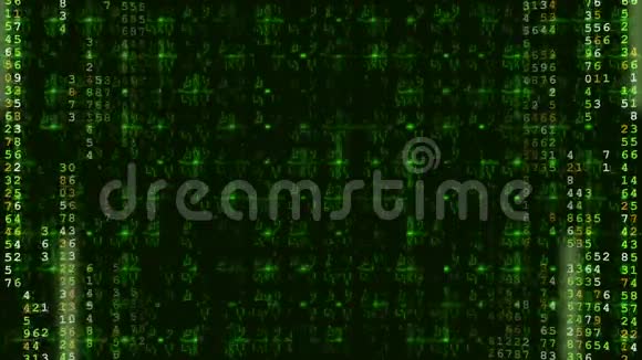 绿色高科技数字未来主义背景视频的预览图