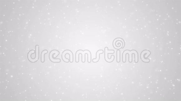 白色闪光旋转背景冬季主题视频的预览图