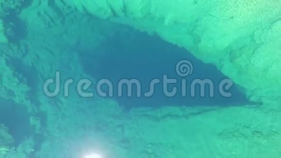 克罗地亚的Cetina水源泉视频的预览图