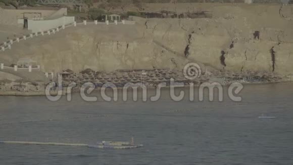 海边景观度假小镇沙姆沙伊赫埃及视频的预览图