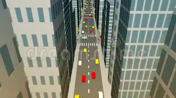 城市中心信息图表视频的预览图