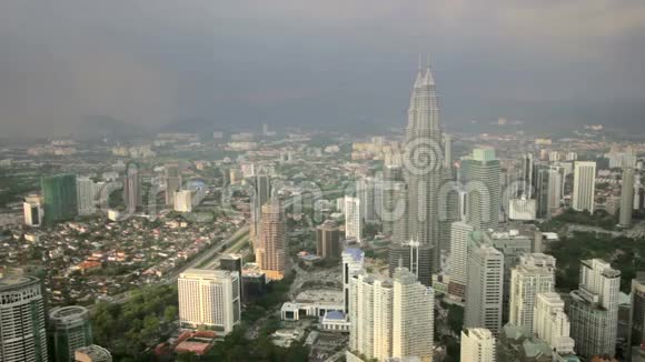 吉隆坡双子塔视频的预览图