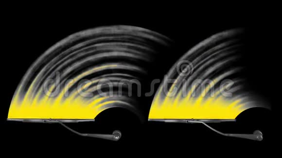 挡风玻璃雨刷动画视频的预览图