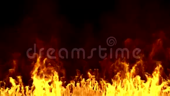 三维现实火灾背景视频的预览图