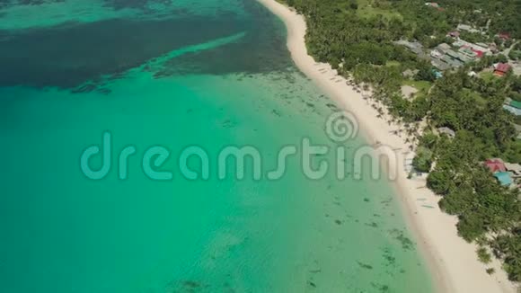 有海滩和大海的海景菲律宾吕宋视频的预览图