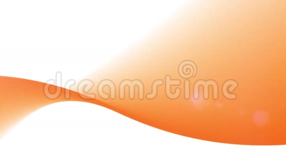 橙色动态运动背景与耀斑高清镜头视频的预览图