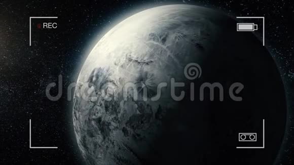 巨大的气体星球深空之美宇宙中数十亿个星系令人难以置信的美丽Ganymede视频的预览图
