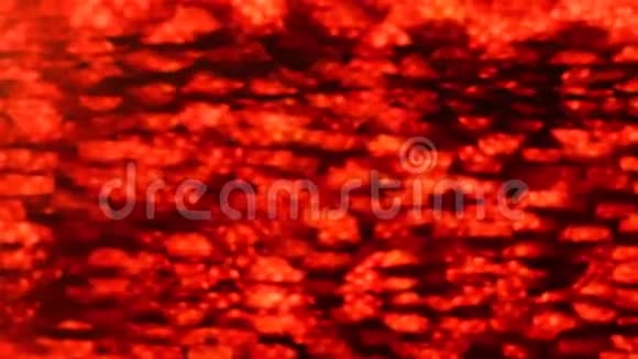 摘要红色燃烧背景全高清视频在缓慢的模糊纹理燃烧在黑暗中视频的预览图