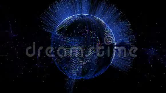 光纤和地球环球视频的预览图