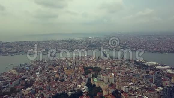 伊斯塔布尔土耳其天桥视频的预览图