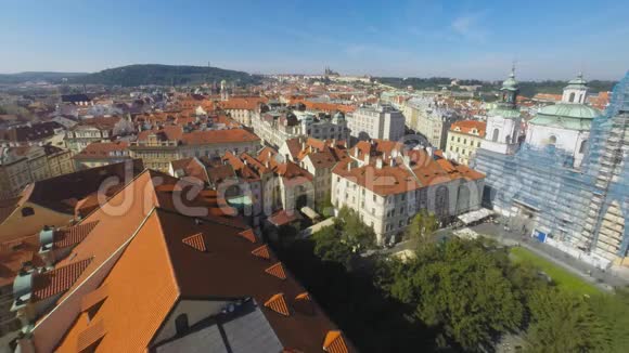布拉格的城镇广场视频的预览图