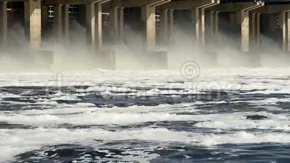 水力发电站水的重置视频的预览图