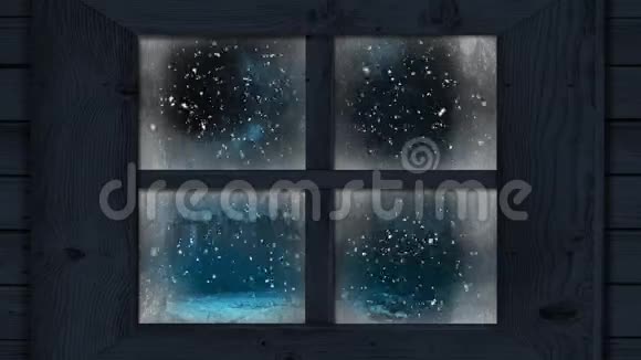 冬天的窗户视频的预览图