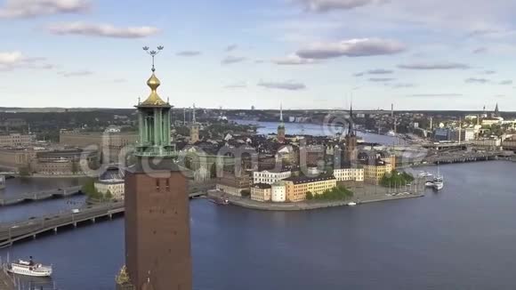 斯德哥尔摩瑞典清晨视频的预览图