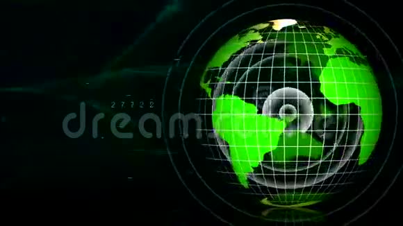 地球旋转LOOP视频的预览图