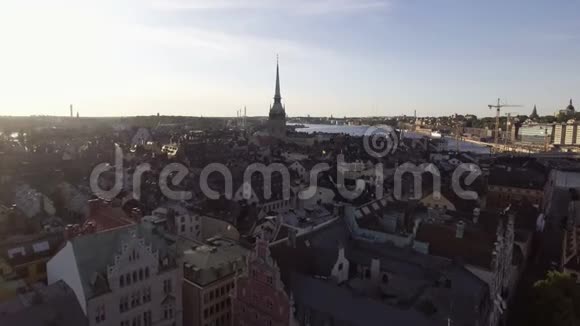 斯德哥尔摩瑞典清晨视频的预览图