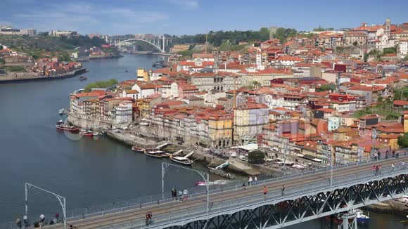 葡萄牙波尔图城市景观视频的预览图