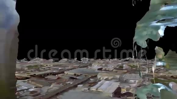 荒废的城镇视频的预览图