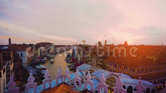 意大利威尼斯大运河视频的预览图